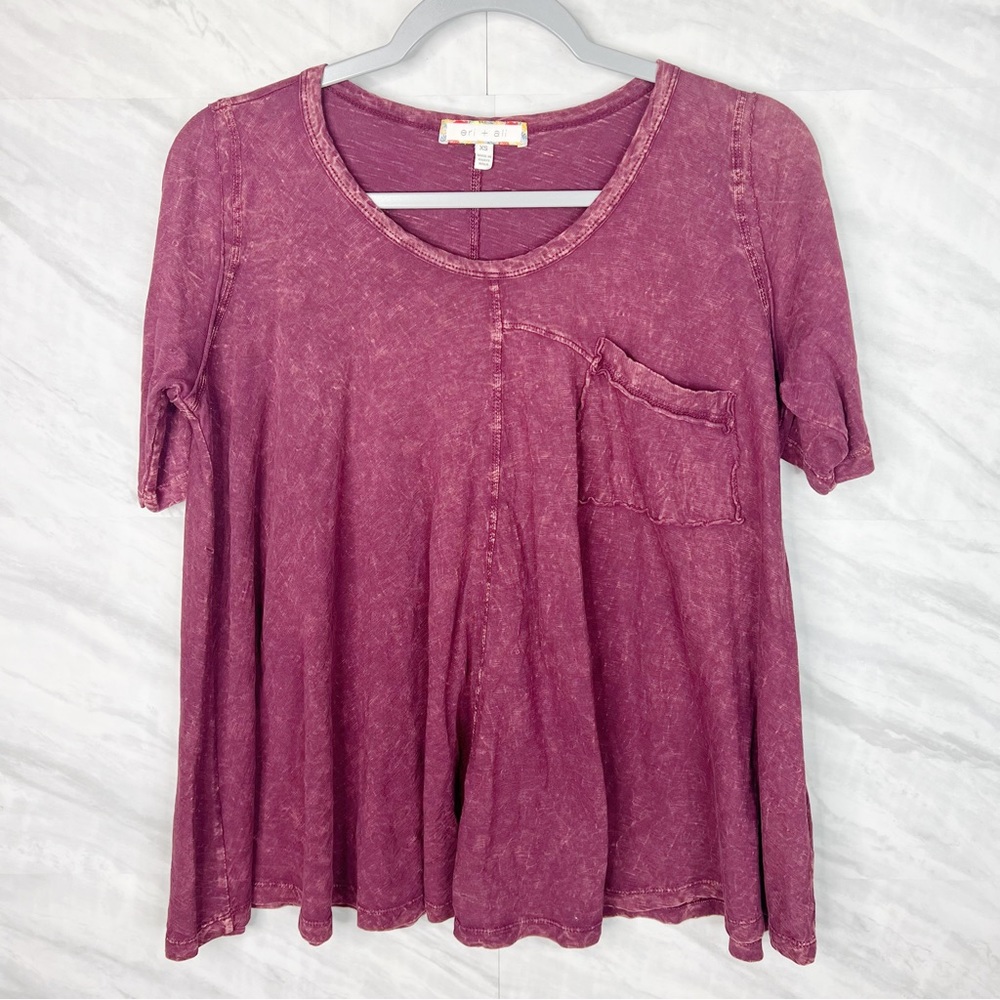Anthropologie Eri + Ali Tunic Tee XS